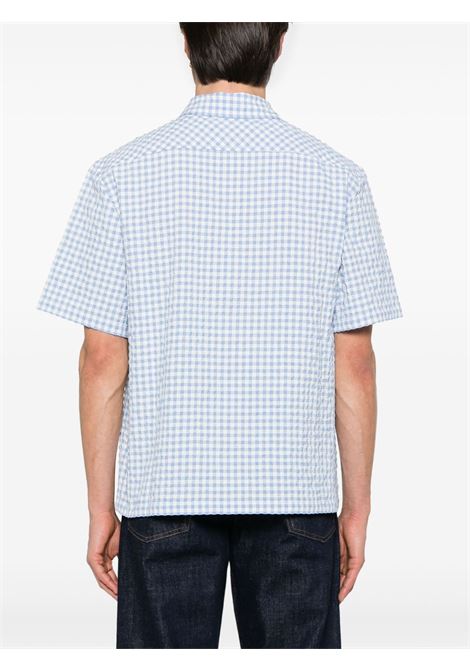 Camicia a quadretti in azzurro Marni - uomo MARNI | CUMU0331S0UTN929CHB21