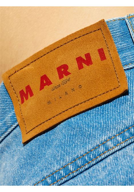 Jeans a gamba dritta in blu Marni - uomo MARNI | PUJU0021A2USCW91BDB44