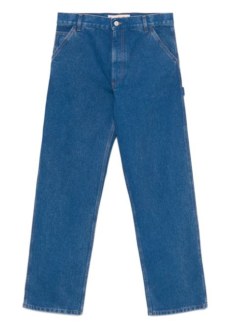 Jeans dritti in blu Marni - uomo MARNI | PUJU0102A0USCU83BDB60