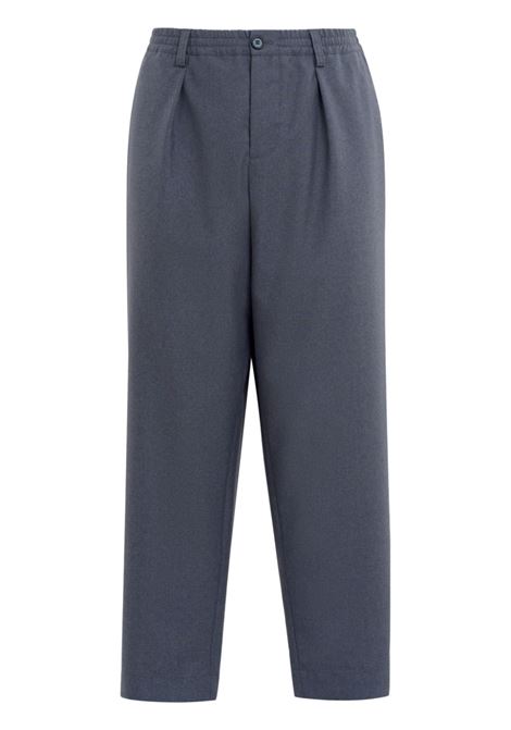 Grey elasticated waistband trousers Marni - men