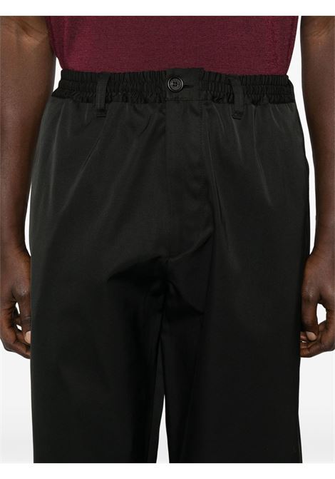 Black water-repellent trousers Marni - men MARNI | PUMU0156S0UTP78900N99