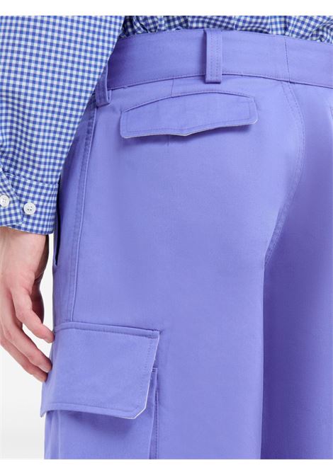 Pantaloni cargo con tasche in blu Marni - uomo MARNI | PUMU0169A1UTC31100B26