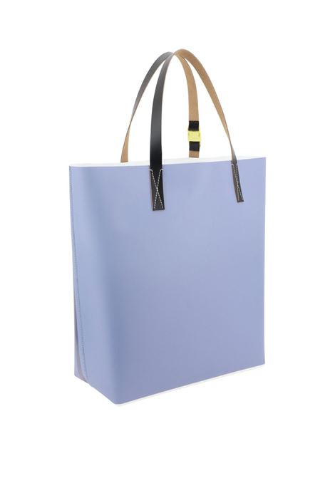 Blue striped hand bag Marni - men MARNI | SHMQ0037Q0P8210ZO886