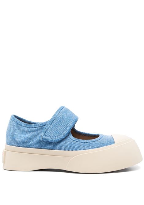 Blue Mary Jane sneakers Marni - women MARNI | SNZW003120P809300B21