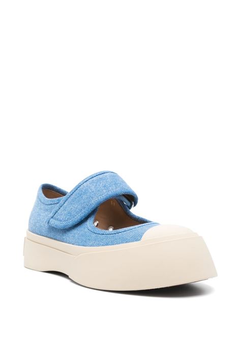 Blue Mary Jane sneakers Marni - women MARNI | SNZW003120P809300B21