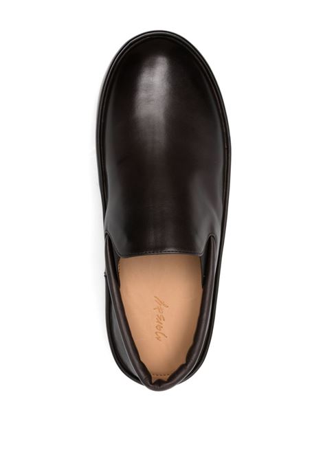 Brown leather loafers Marsell - men MARSELL | MM4501P011460