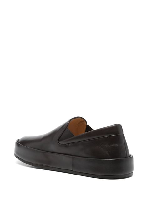 Brown leather loafers Marsell - men MARSELL | MM4501P011460