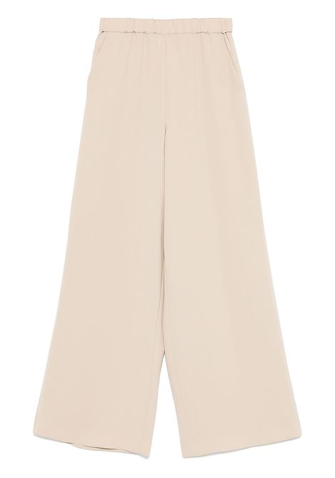 Beige ernesta wide-leg trousers Maxmara - women