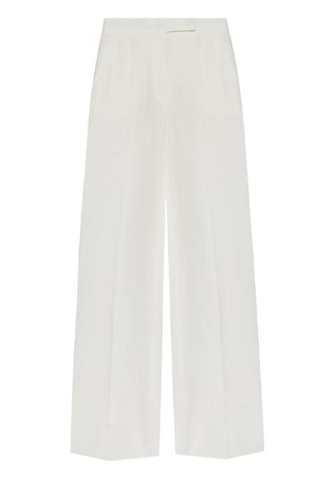 Pantaloni a gamba ampia sequoia in bianco Maxmara - donna