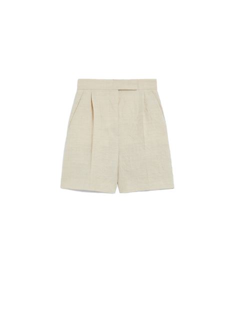 Shorts abisso in beige Maxmara - donna