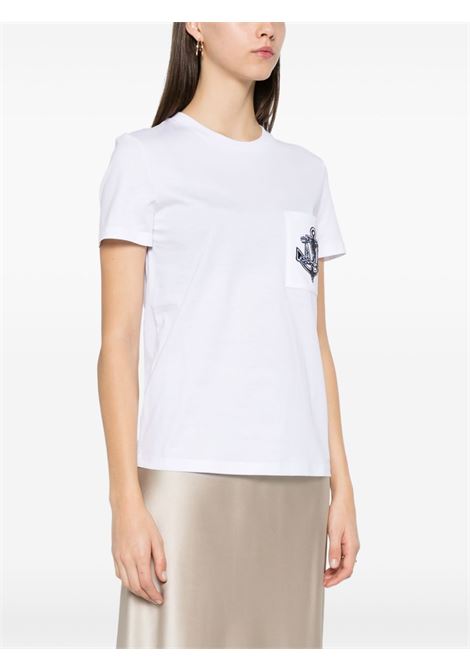 T-shirt acacia con logo in bianco Maxmara - donna MAXMARA | 2511941031600007