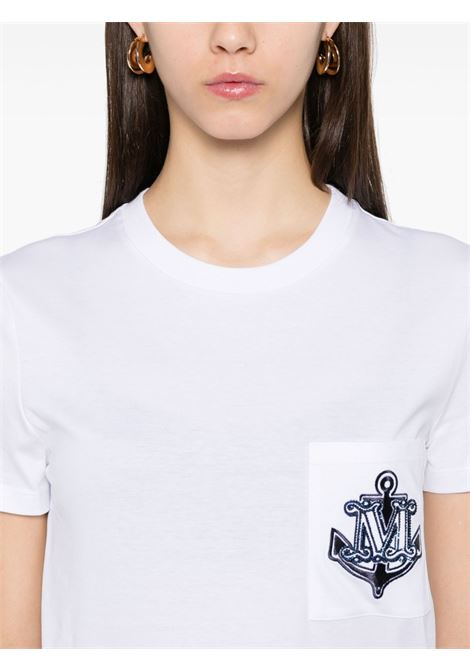 T-shirt acacia con logo in bianco Maxmara - donna MAXMARA | 2511941031600007