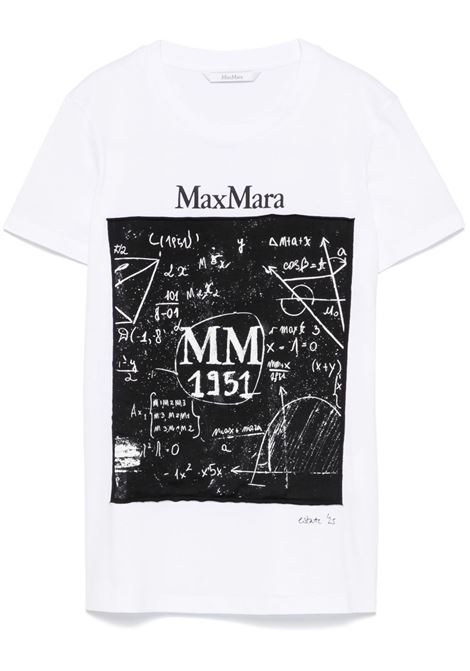 White Colibri T-shirt Maxmara - women