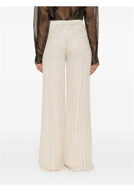 Pantaloni dritti in beige chiaro Missoni - donna MISSONI | DS25SI0MBR010RS10BC