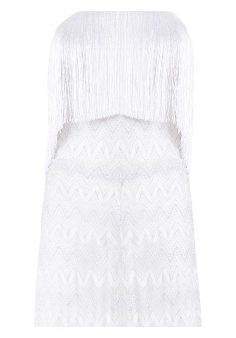 White zigzag lamè jumpsuit Missoni - women MISSONI | MS25SG00BR00ZXS01FJ