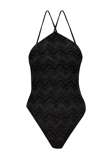 Black lurex swimsuit Missoni - women