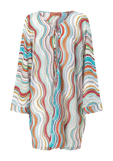 Copricostume lamè multicolore Missoni - donna