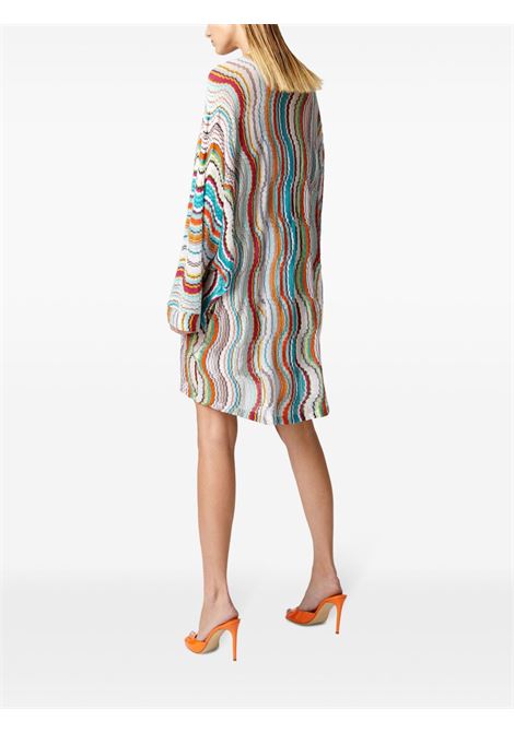 Multicolor wave lamé beach dress Missoni - women MISSONI | MS25SQ0KBR0100SM9L0