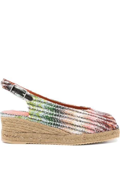 Multicolour 60mm zigzag espadrilles Missoni - women