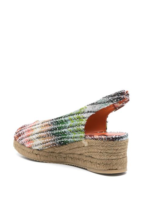 Espadrilles con motivo a zigzag 60mm in multicolore Missoni - donna MISSONI | MWB009080