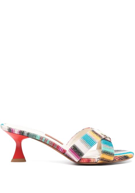 Sandali a righe 60mm in multicolore Missoni - donna MISSONI | MWF095083