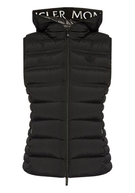 Gilet Barraux in nero Moncler - donna