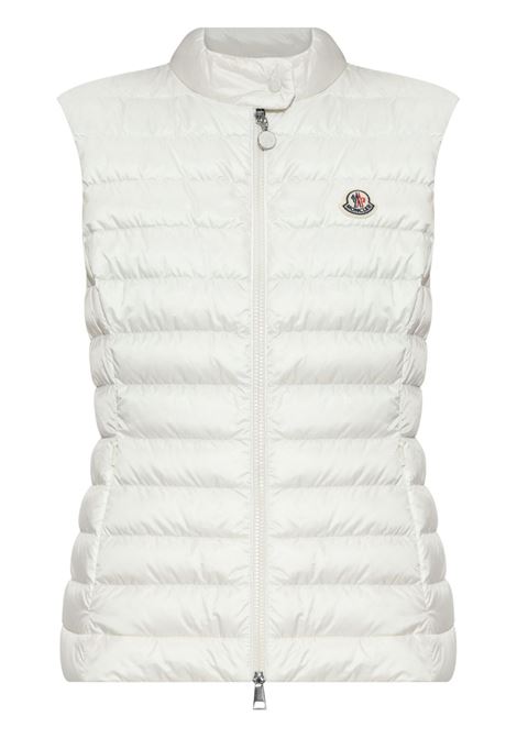 Gilet Igens con design imbottito in bianco Moncler - donna