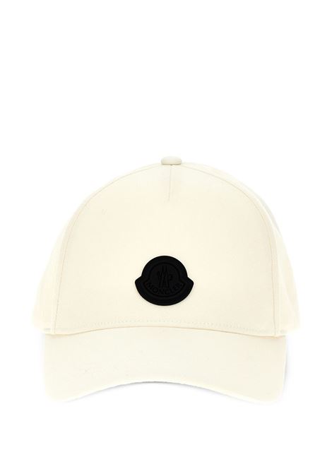 Cappello da baseball in bianco Moncler - uomo