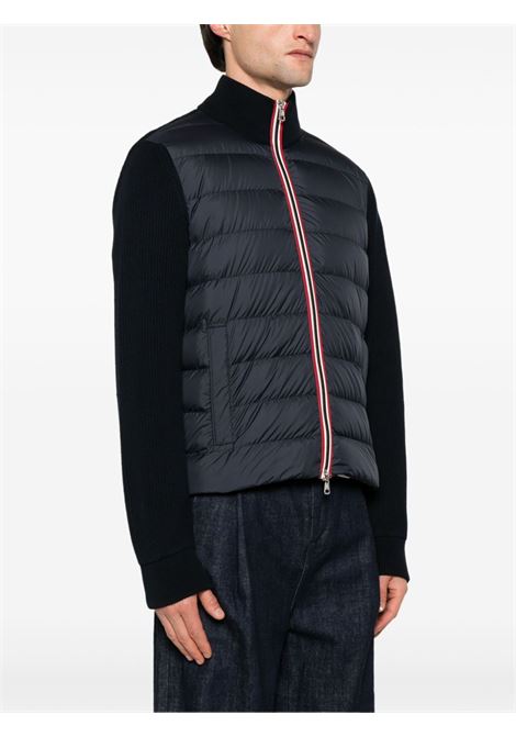 Cardigan imbottito in blu Moncler - uomo MONCLER | 9B00006M1367779