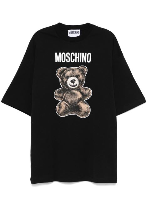 Black Teddy Bear mini dress Moschino - women