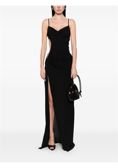 Abito da sera Illusion con dettaglio cut-out in nero Mugler - donna MUGLER | 25P1RO170536919991