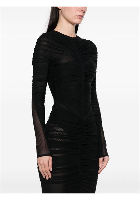 Body con ruches in nero Mugler - donna MUGLER | 25P3BO02625951999