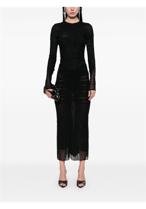 Body con ruches in nero Mugler - donna MUGLER | 25P3BO02625951999