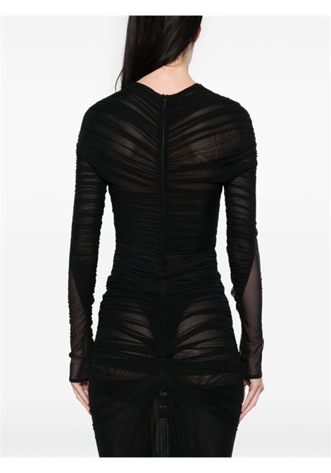 Body con ruches in nero Mugler - donna MUGLER | 25P3BO02625951999