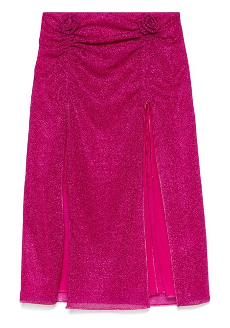 Fuchsia Lumiére Rose skirt Oséree - women