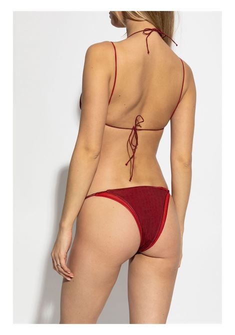 Red rose-appliqué bikini Oséree - women OSÉREE | FTS250MRLT