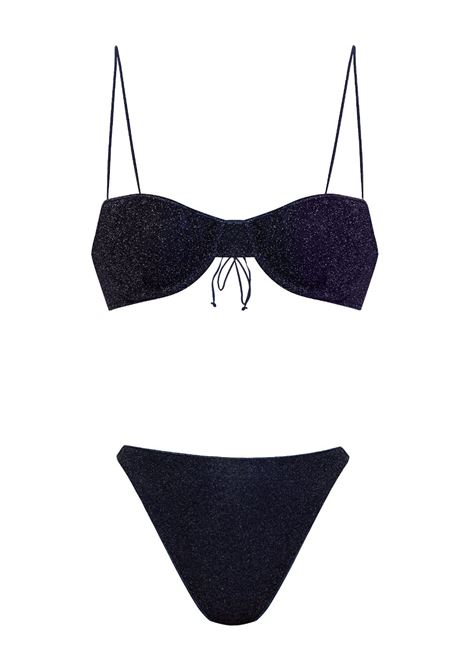 Night blue lurex bikini Oséree - women