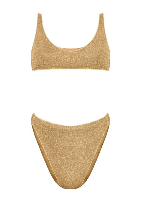 Bikini Lumiere in lurex oro Oseree - donna