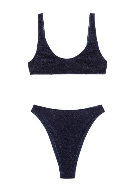 Night blue Lumière Sporty 90s bikini Oséree - women OSÉREE | LMF202NGHTBL