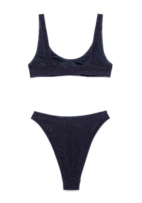 Night blue Lumière Sporty 90s bikini Oséree - women OSÉREE | LMF202NGHTBL