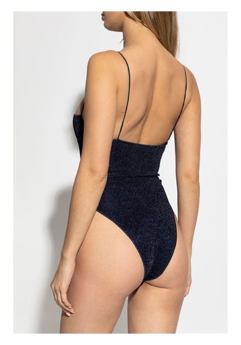 Night blue lurex one-piece swimsuit Oséree - women OSÉREE | LMS250NGHTBL