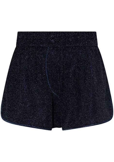 Blue lurex shorts Oséree - women OSÉREE | LRF235NGHTBL