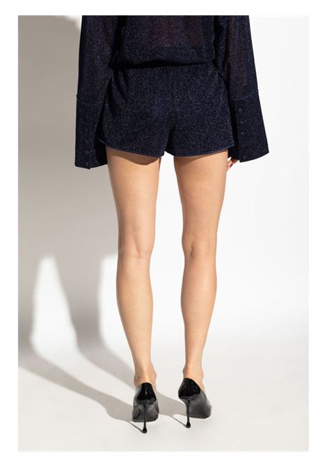 Blue lurex shorts Oséree - women OSÉREE | LRF235NGHTBL