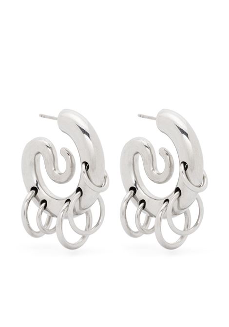 Silver Serpent hoop earrings Panconesi - unisex PANCONESI | CAOEA027PSLVR