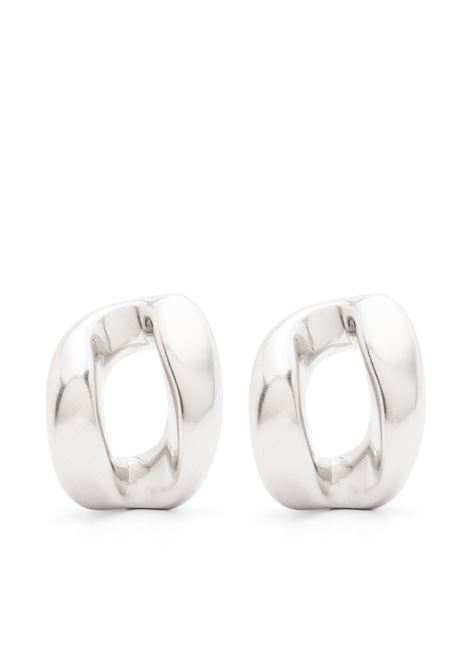 Silver Catena earrings Panconesi - women