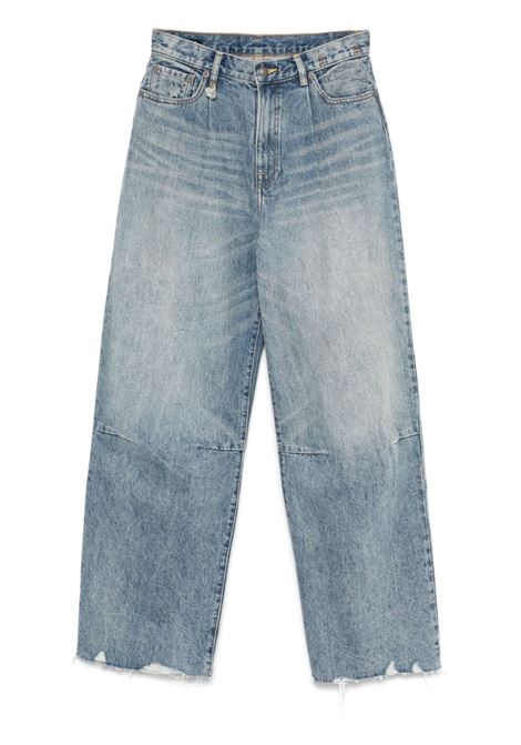 Light blue Wayne wide-leg jeans R13 - women