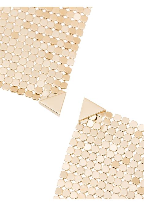 Gold-tone chain mesh earrings - RABANNE women RABANNE | 20PBB0038MET074P710