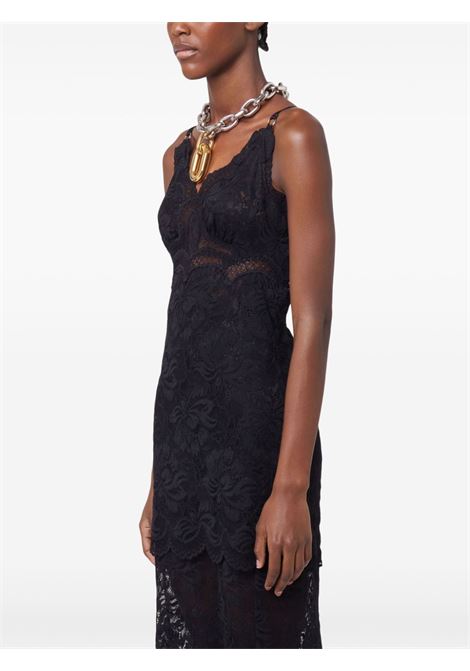 Black lace maxi dress Rabanne - women RABANNE | 25PJRO027PA0170P001