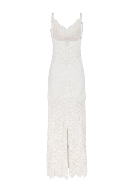 Ivory lace maxi dress Rabanne - women RABANNE | 25PJRO027PA0170P105