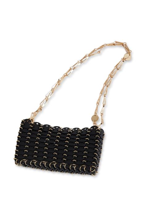 Black and gold 1969 shoulder bag Rabanne - women RABANNE | 25PSS0127CLF233M027